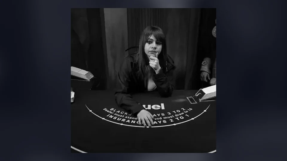 fascist.eth at the Duel blackjack table