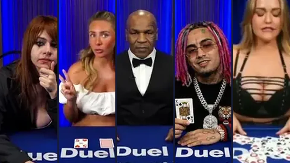 Everyone with footage of them at the Duel blackjack table