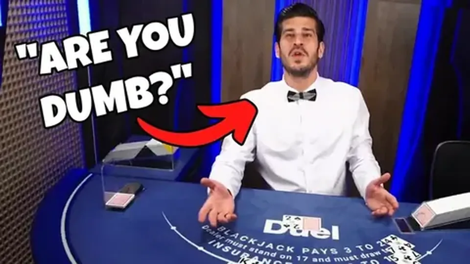 The Duel blackjack video archive, one page per session