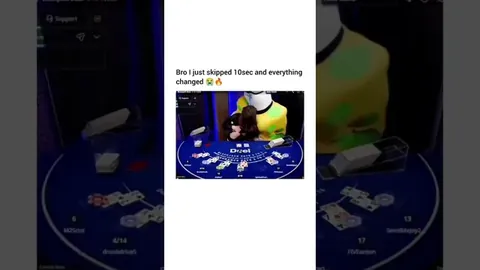 fascist.eth at the Duel blackjack table