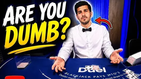 Dealer clips from the Duel blackjack table